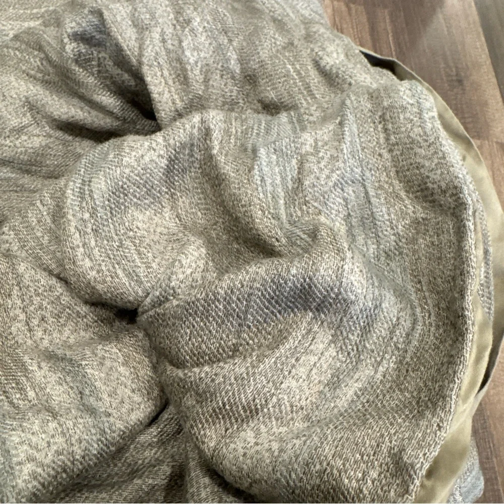 West Elm Silky TENCEL Striated Duvet Cover - King/ Cal King - Elm